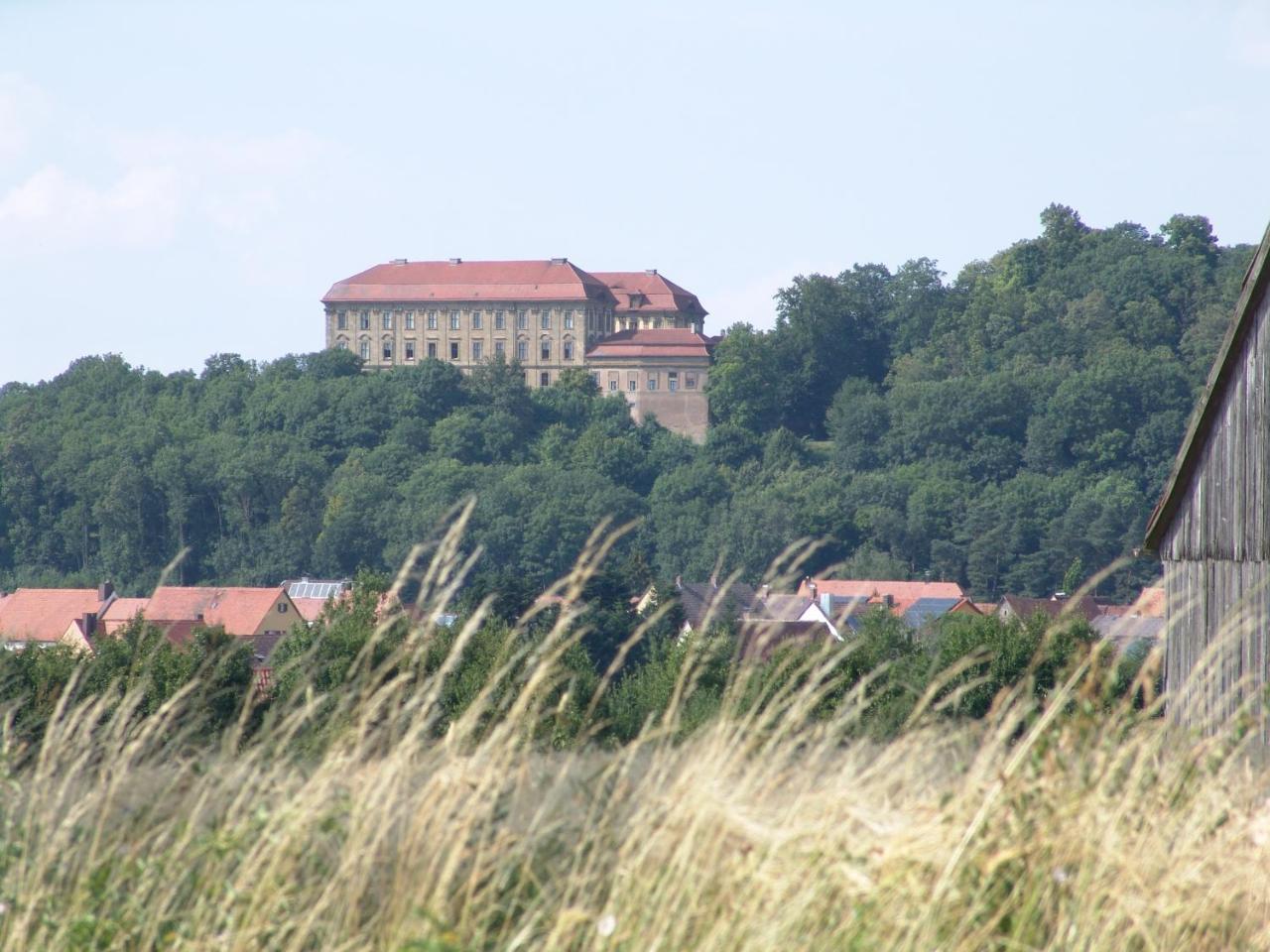 Gaestehaus "Gisela" Im Fuerstlichen Fischhaus Schillingsfürst Exterior foto